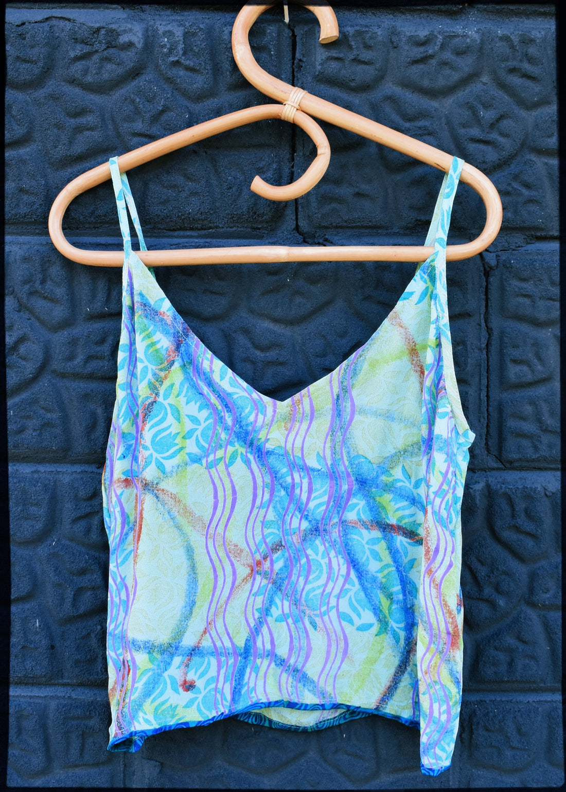 Reseda Silk Crepe Camisole Top ~ Citadel S