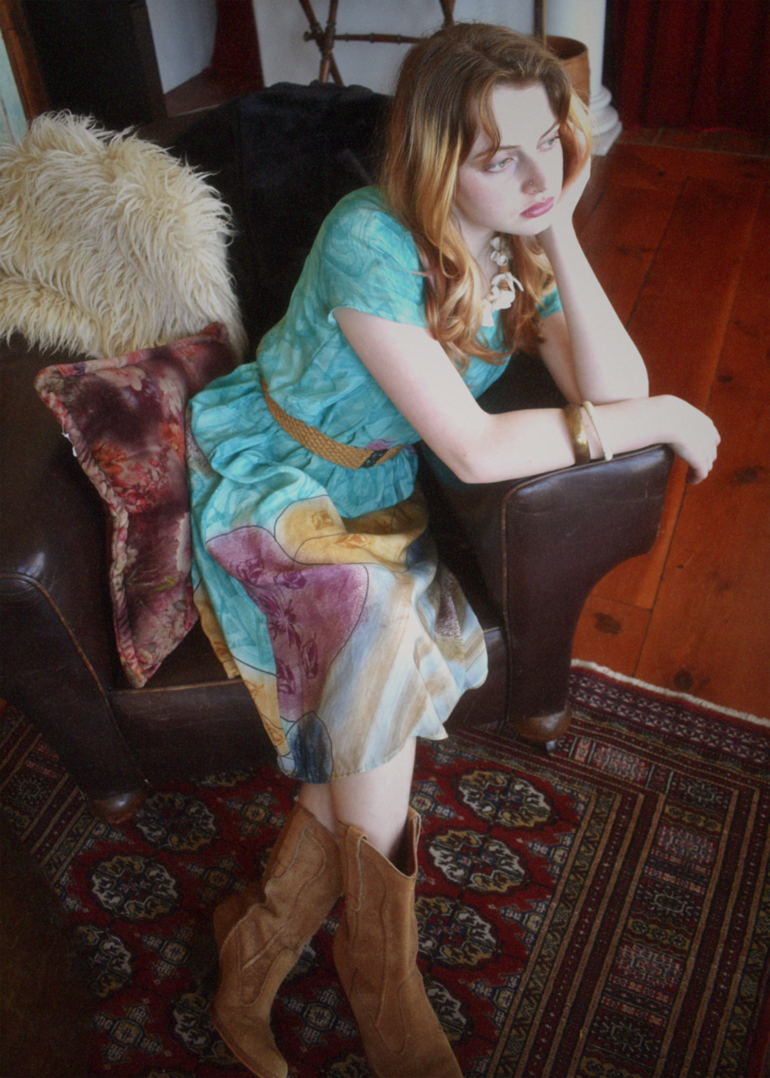 Protea Silk Crepe 1930&