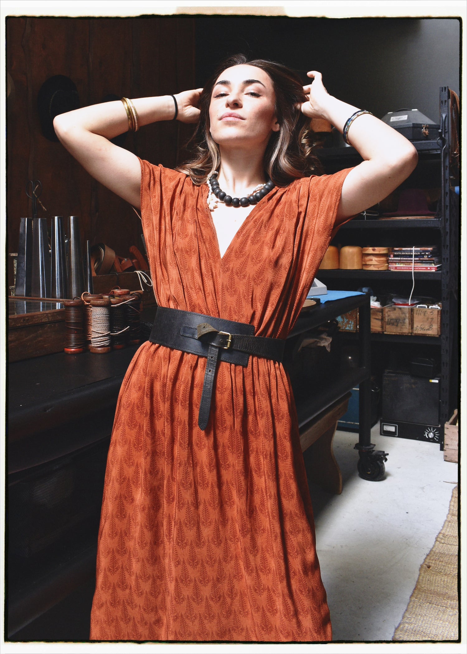 Protea Silk Crepe 1930&