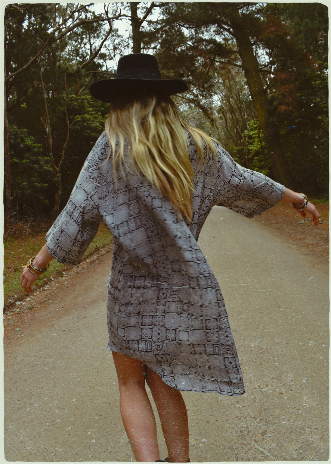 Astralagus Silk Crepe Oversized Shirt ~ Nimbus