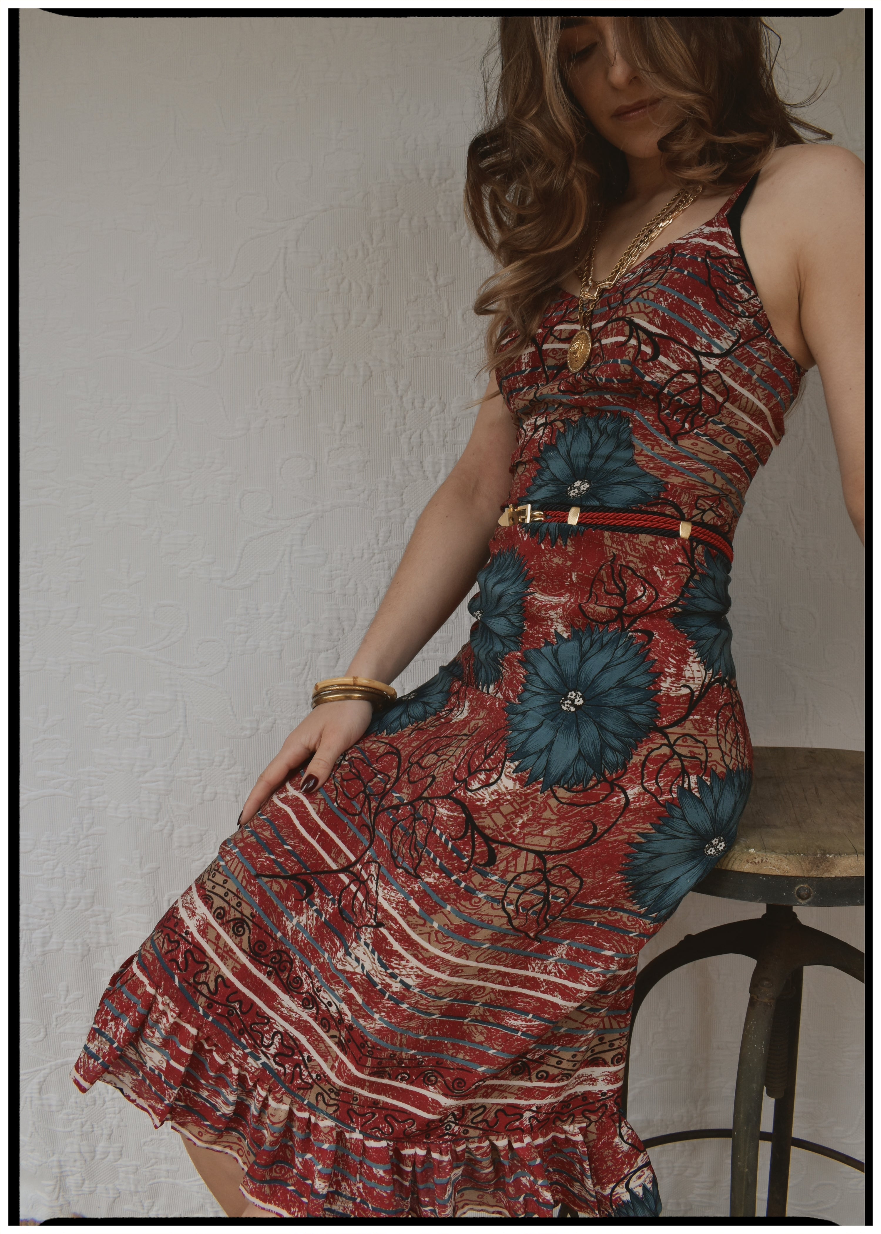 Rumex Silk Slip Dress ~ Directoire XS &amp; XL