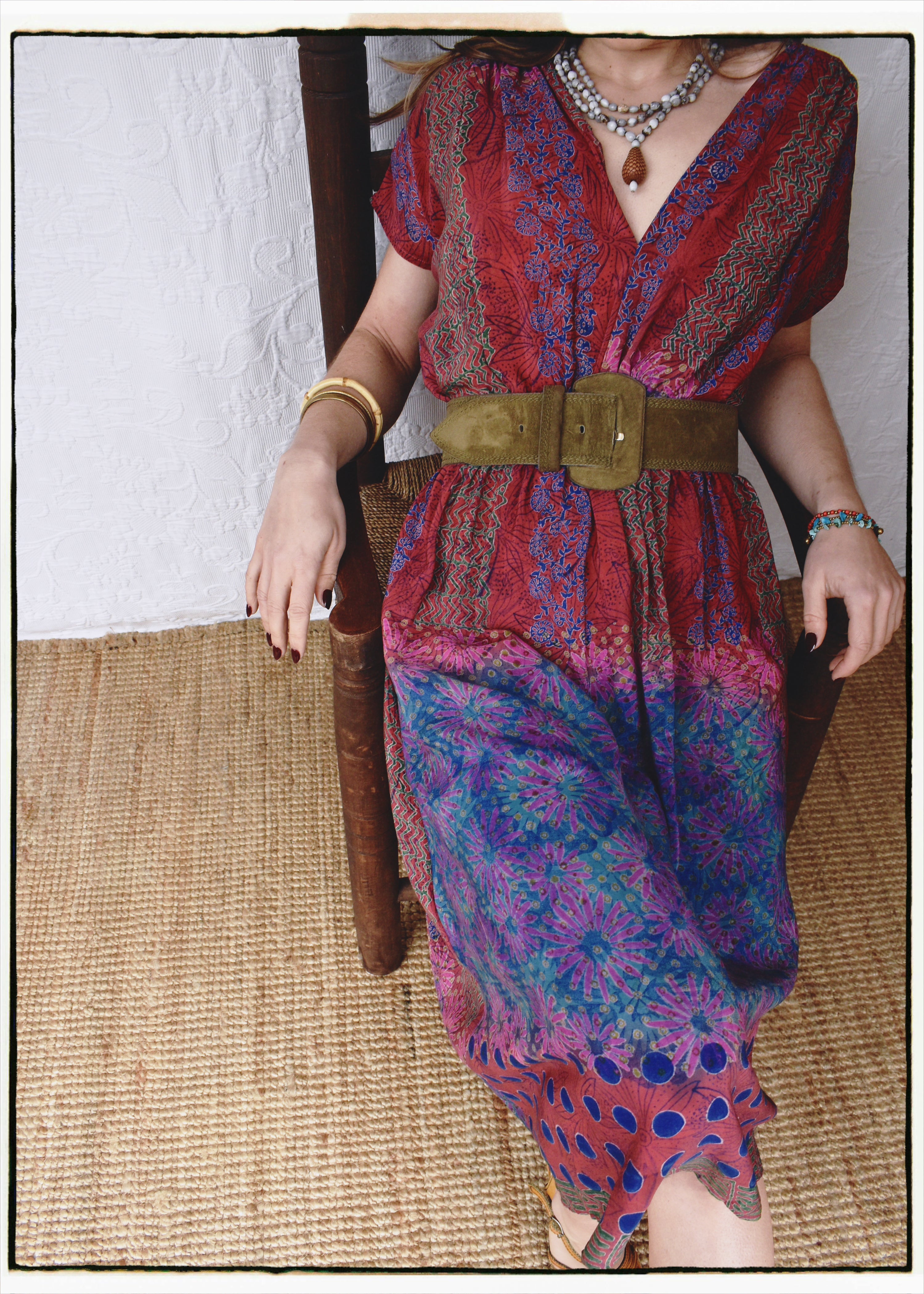 Protea Silk Crepe 1930&