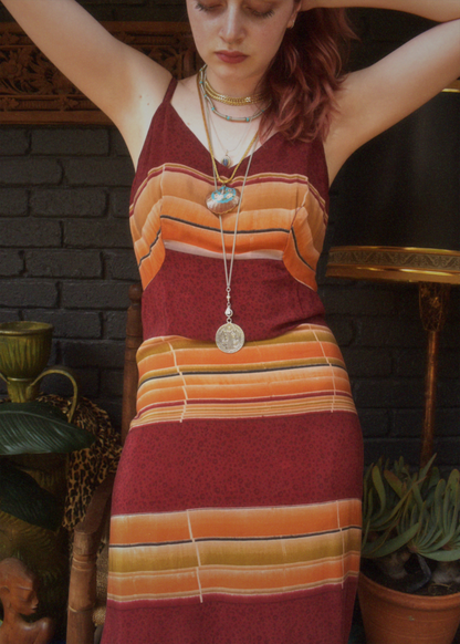 Rumex Silk Slip Dress ~ Bossa L