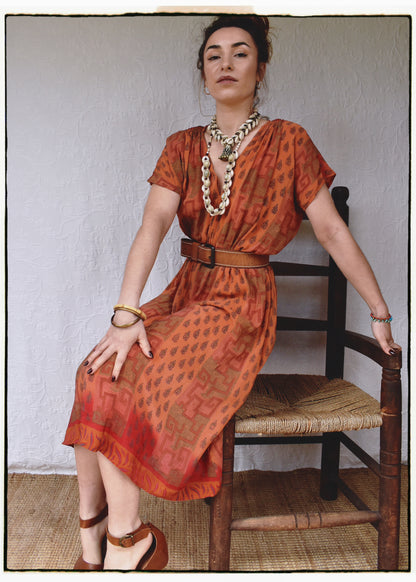 Protea Silk Crepe 1930&