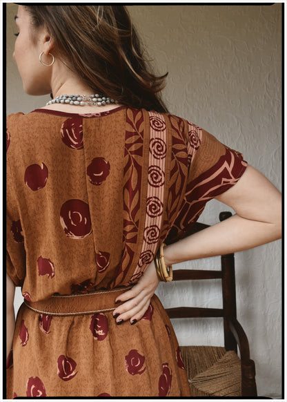 Protea Silk Crepe 1930&