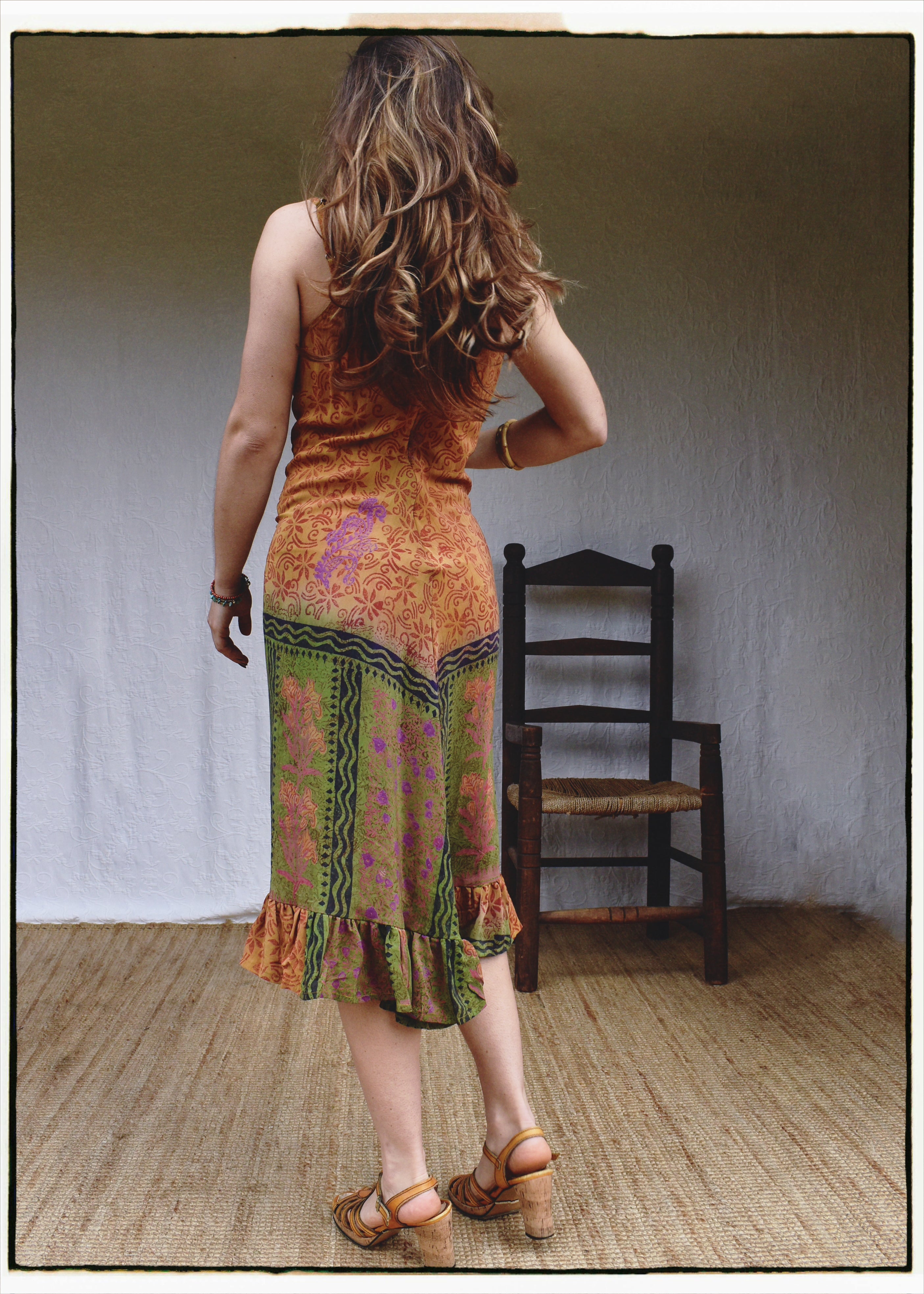 Rumex Silk Slip Dress ~ Dijon XS &amp; XL