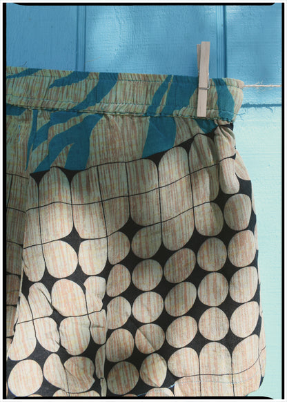 Fumaria Silk Shorts ~ Willow XL