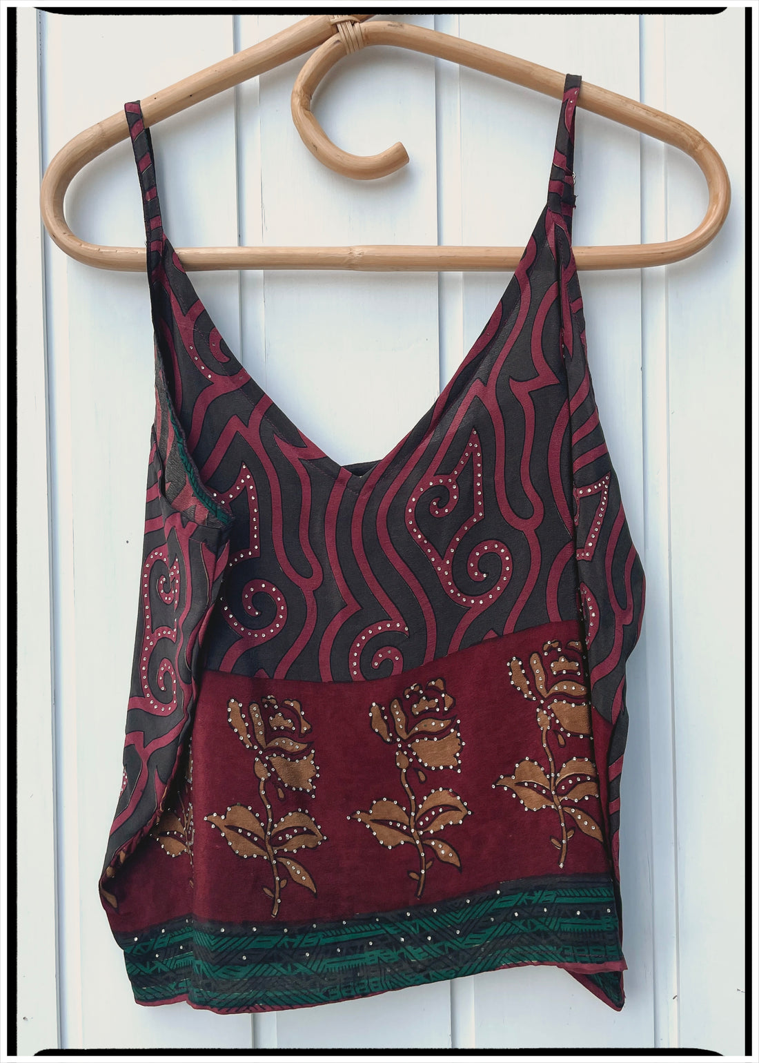 Reseda Silk Crepe Camisole Top ~ Studio L