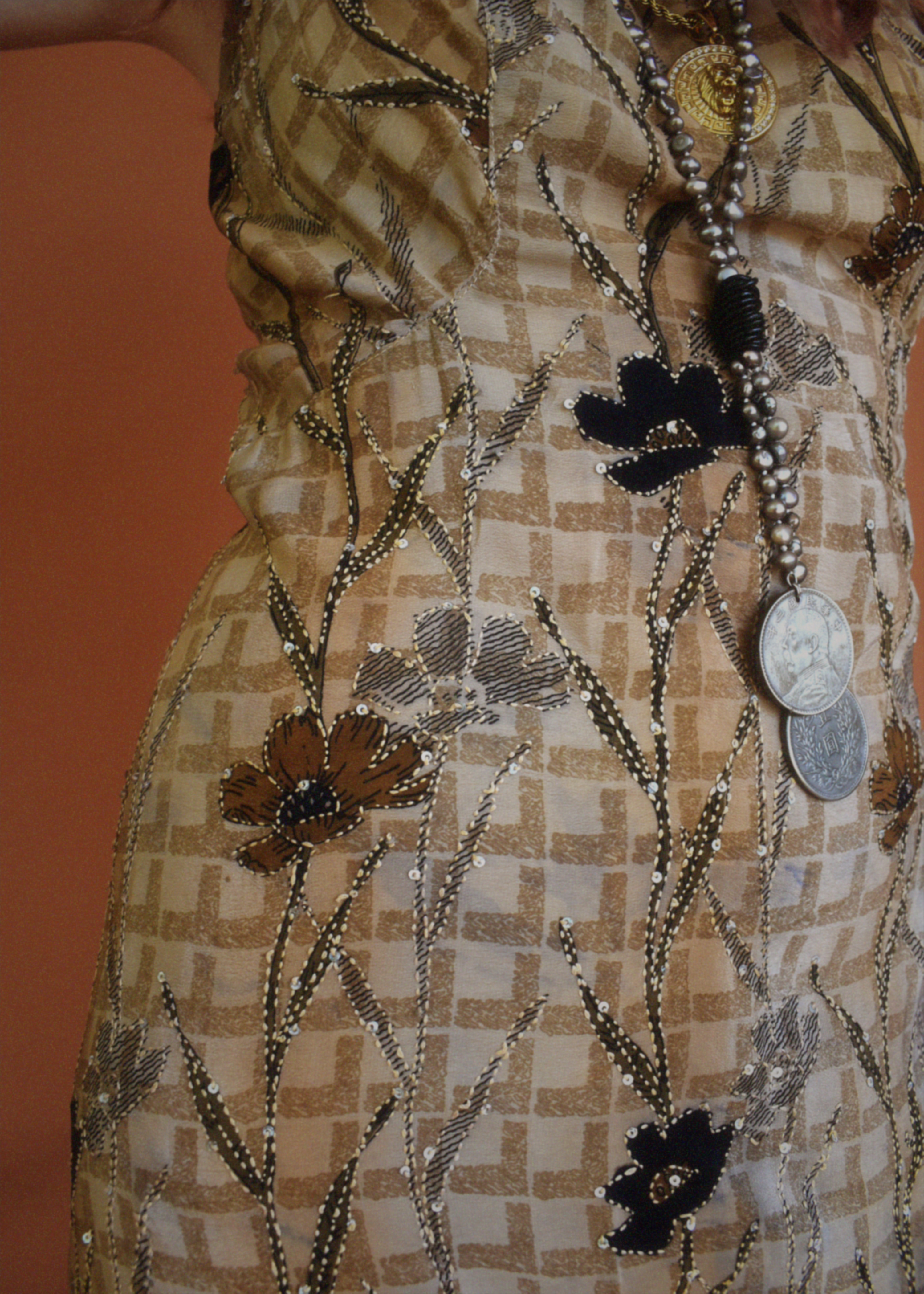 Rumex Silk Slip Dress ~ Carbon S &amp; L