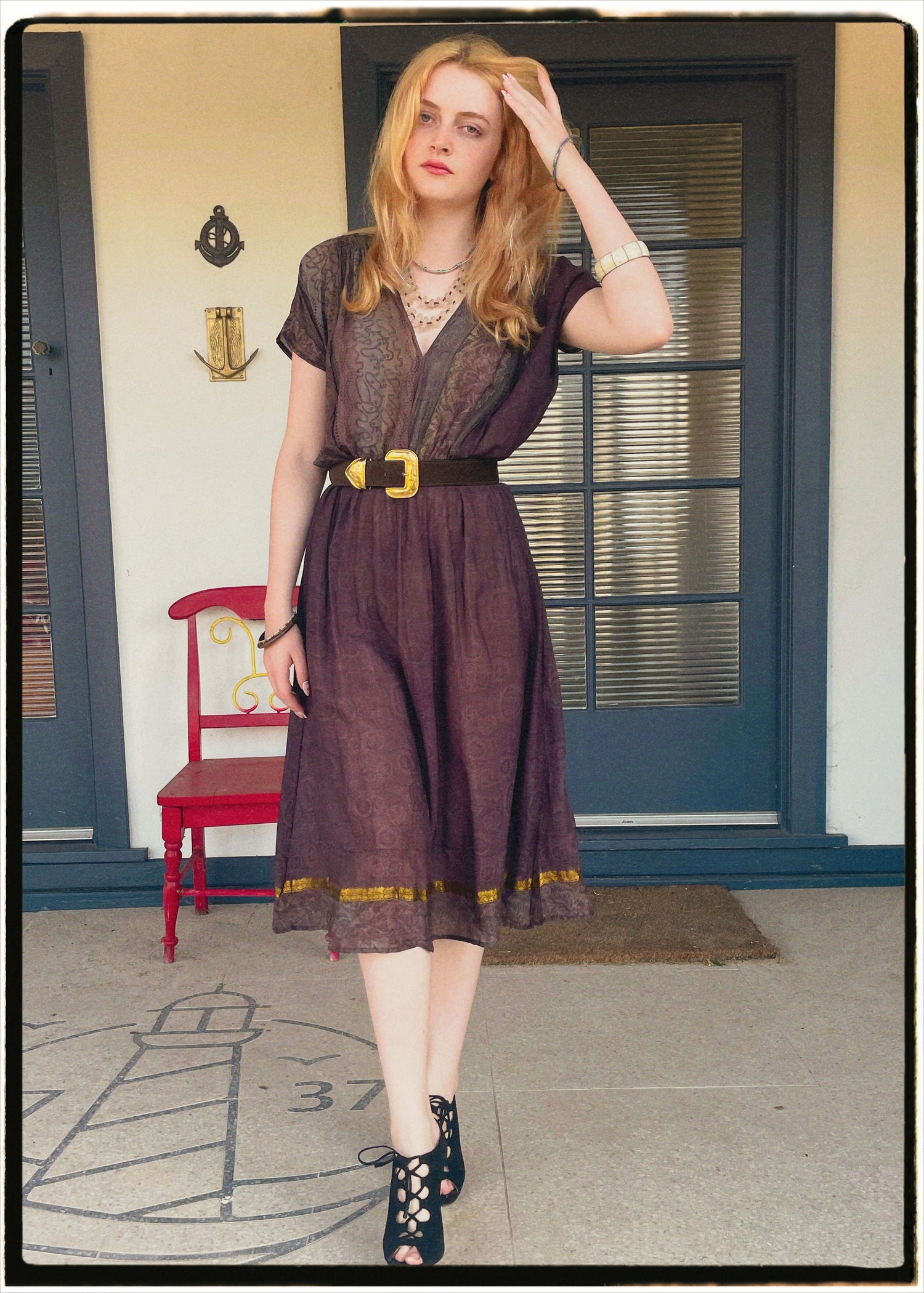Protea Silk Crepe 1930&