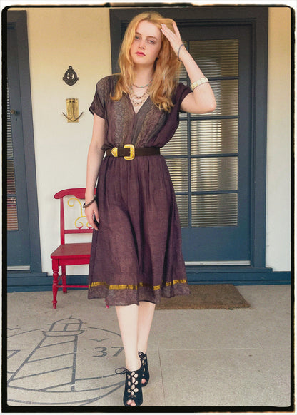 Protea Silk Crepe 1930&