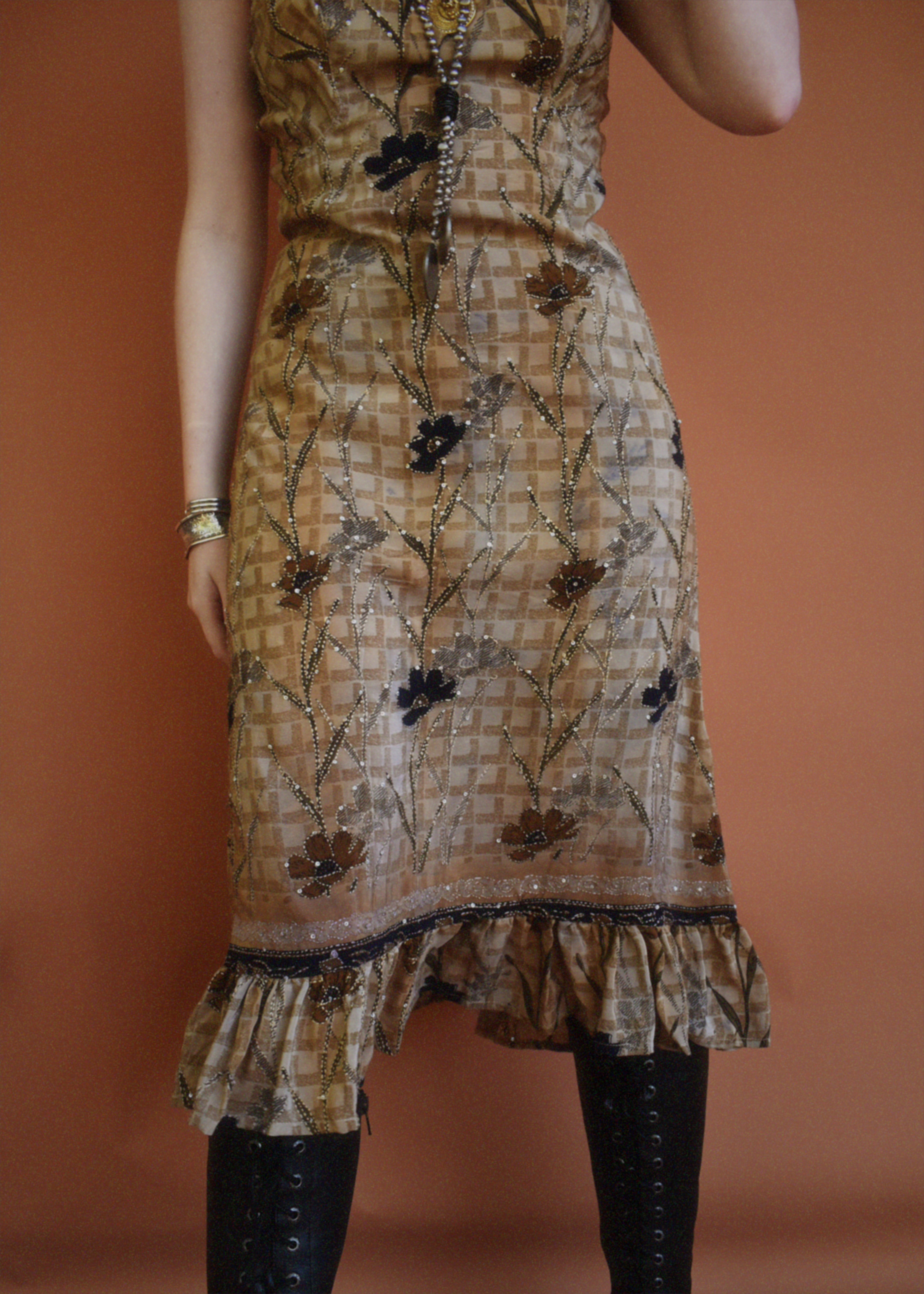 Rumex Silk Slip Dress ~ Carbon S &amp; L