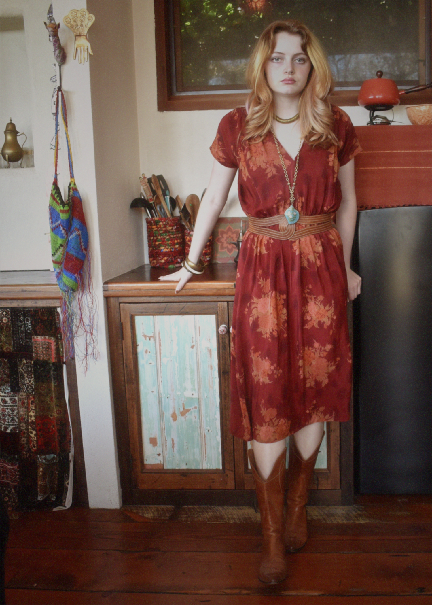 Protea Silk Crepe 1930&