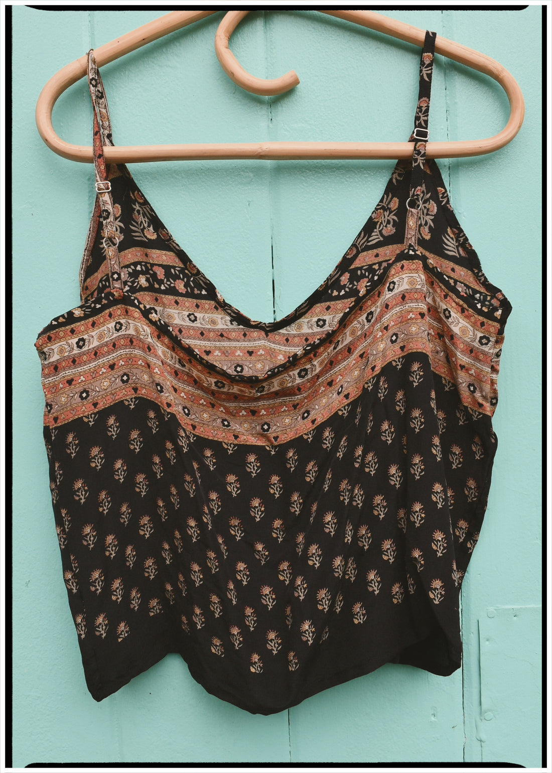 Reseda Silk Crepe Camisole Top ~ Liberty L