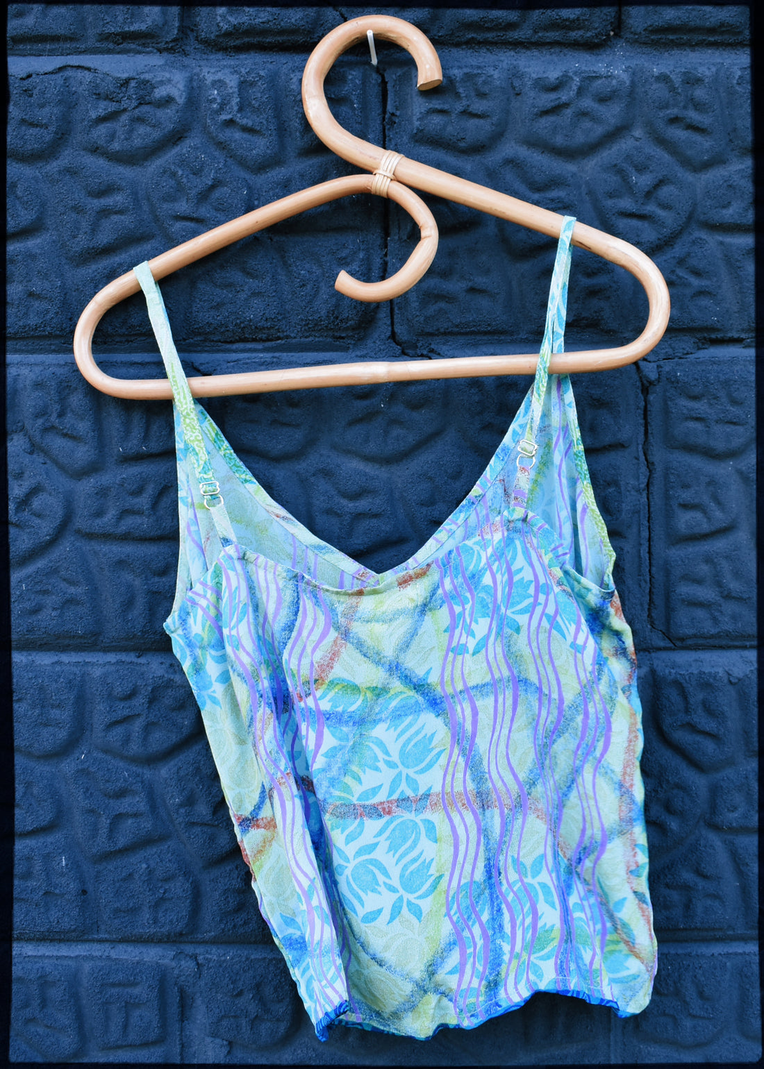 Reseda Silk Crepe Camisole Top ~ Citadel S