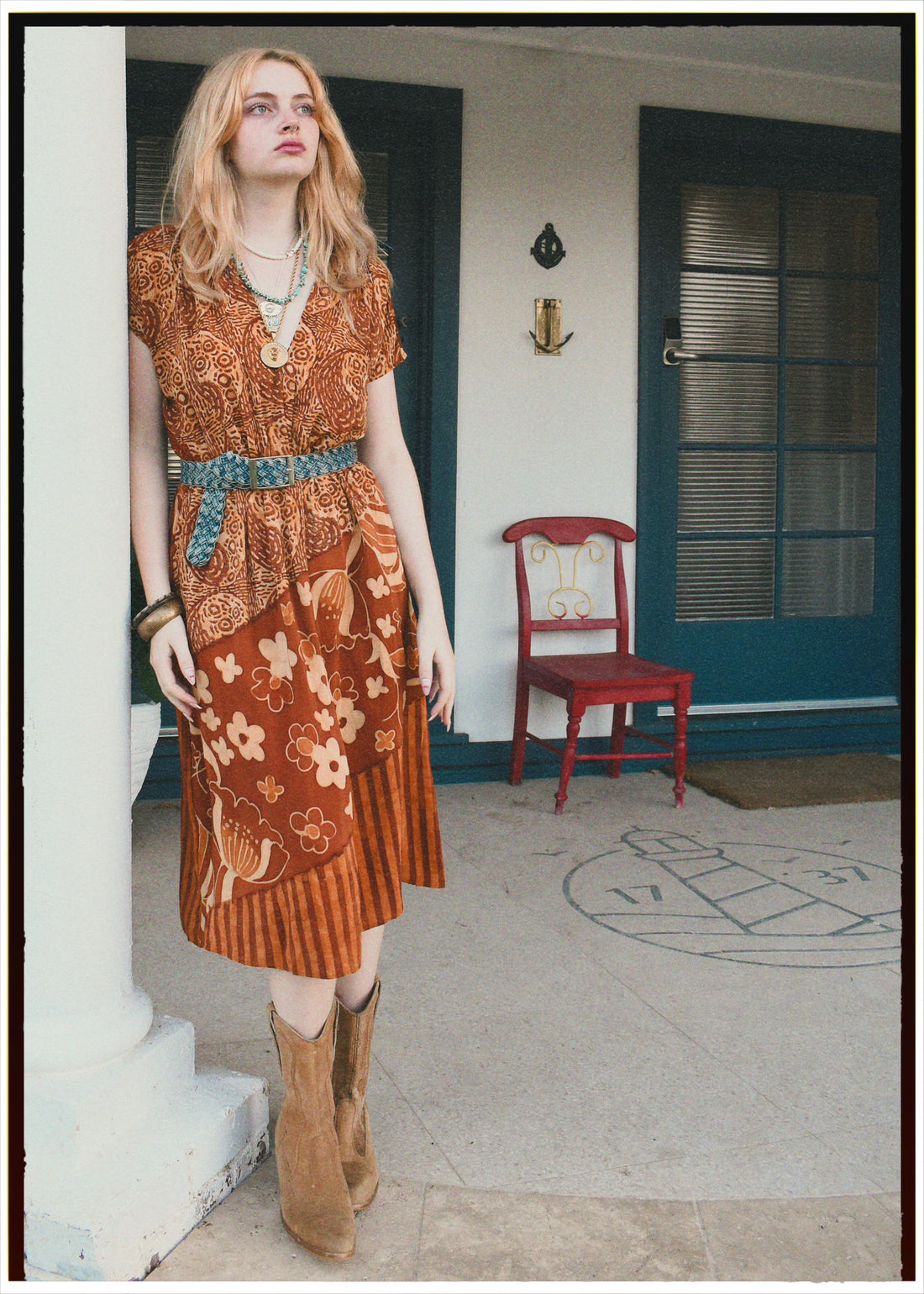 Protea Silk Crepe 1930&