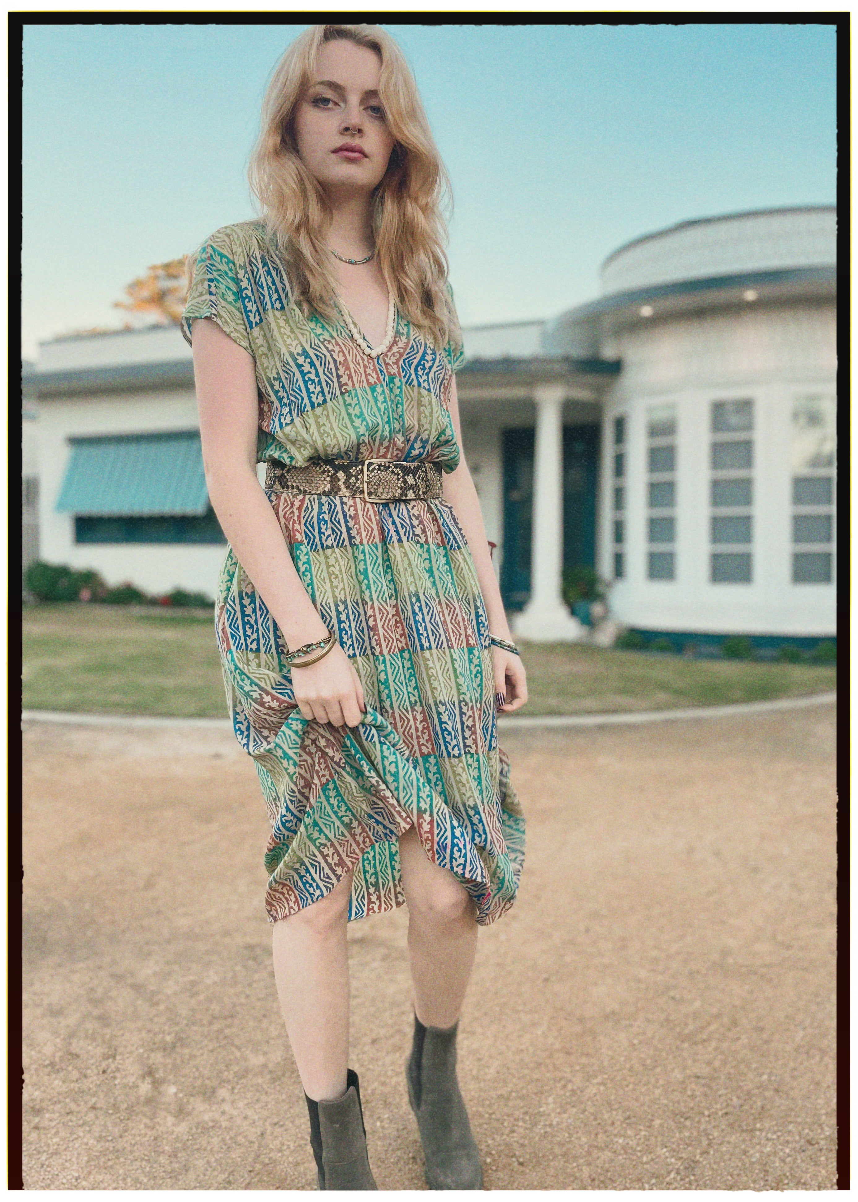 Protea Silk Crepe 1930&