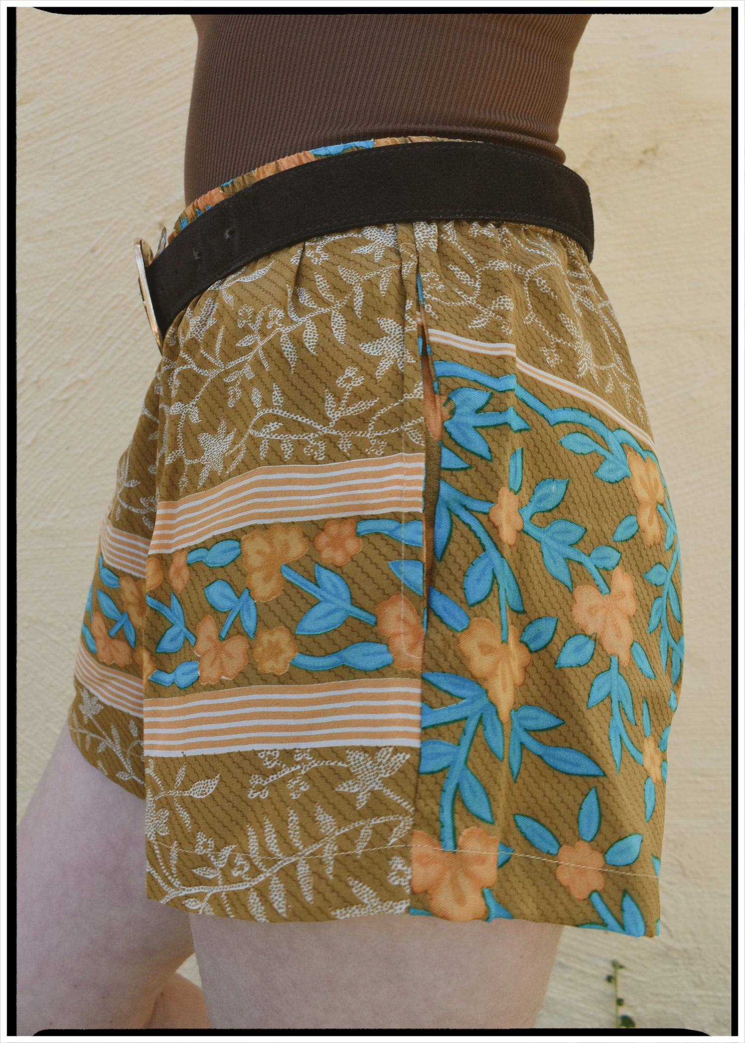 Fumaria Silk Shorts ~ Acacia M
