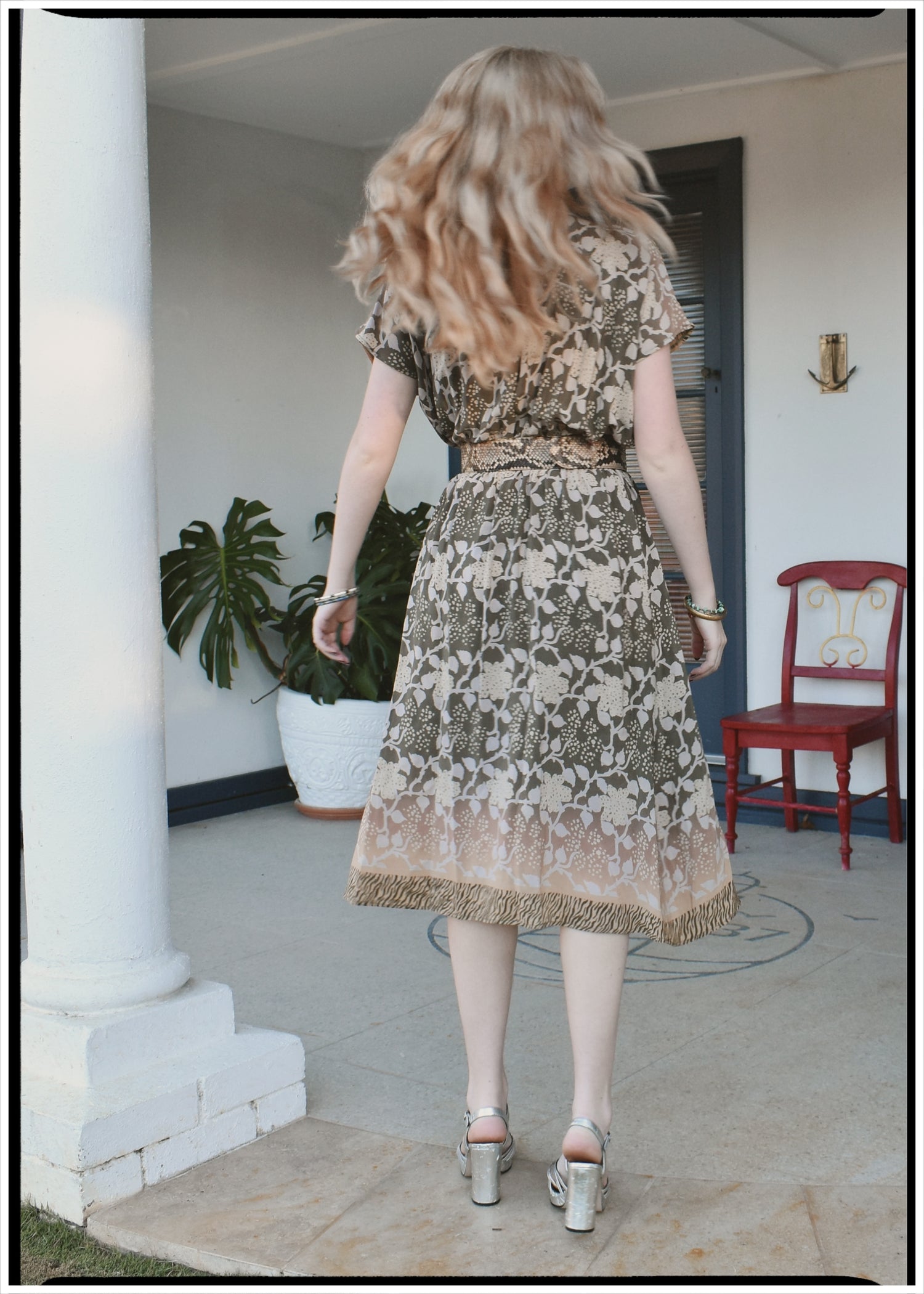 Protea Silk Crepe 1930&