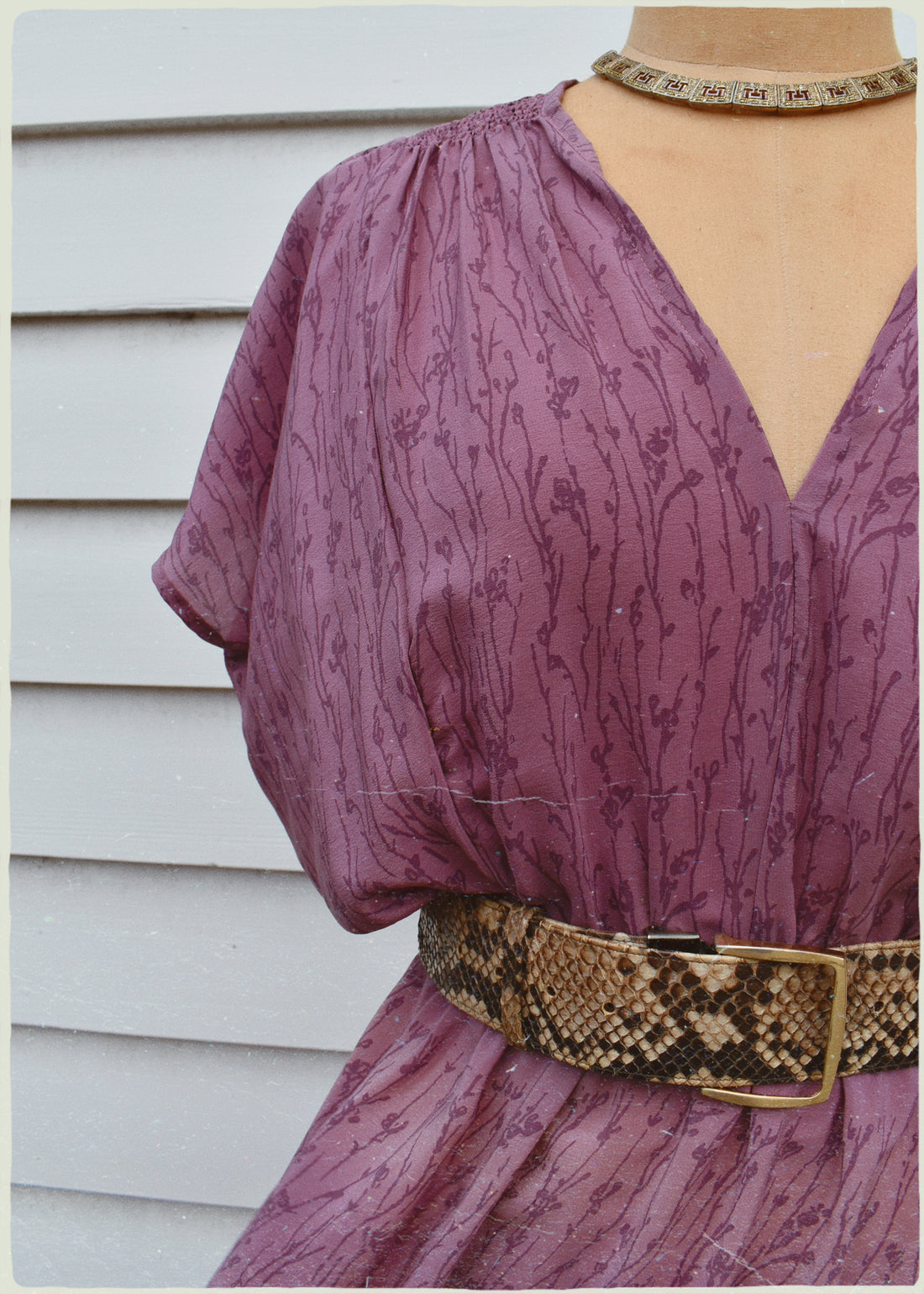 Protea Silk Crepe 1930&