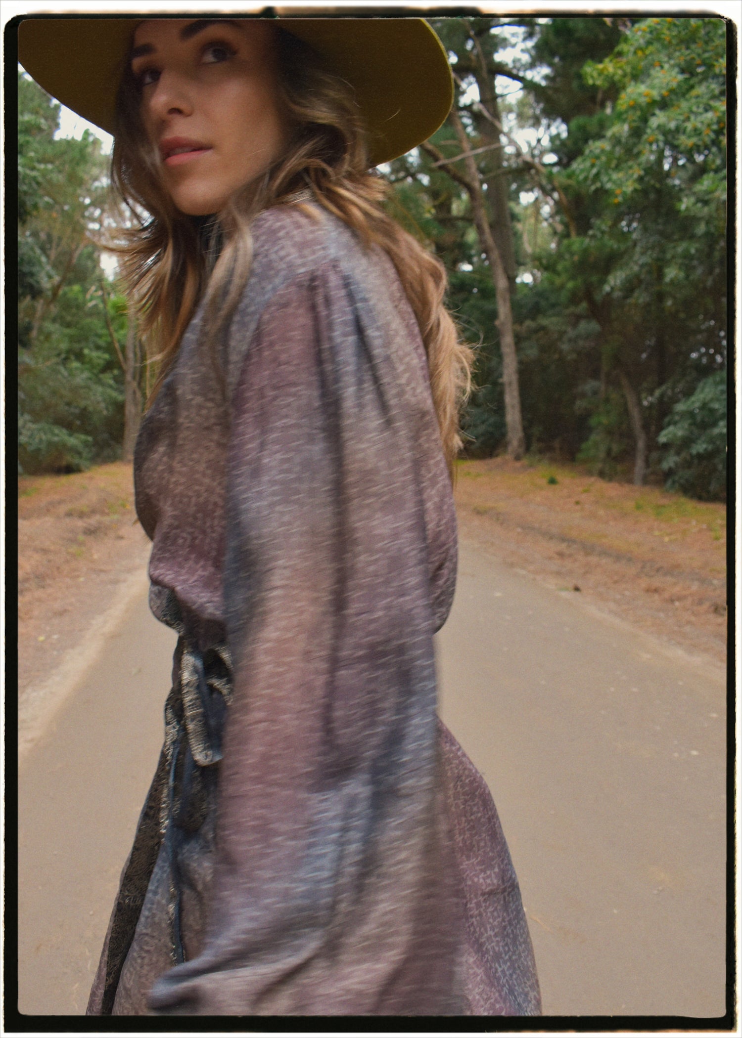 Caladium Wrap Silk Dress ~ Renaissance XL