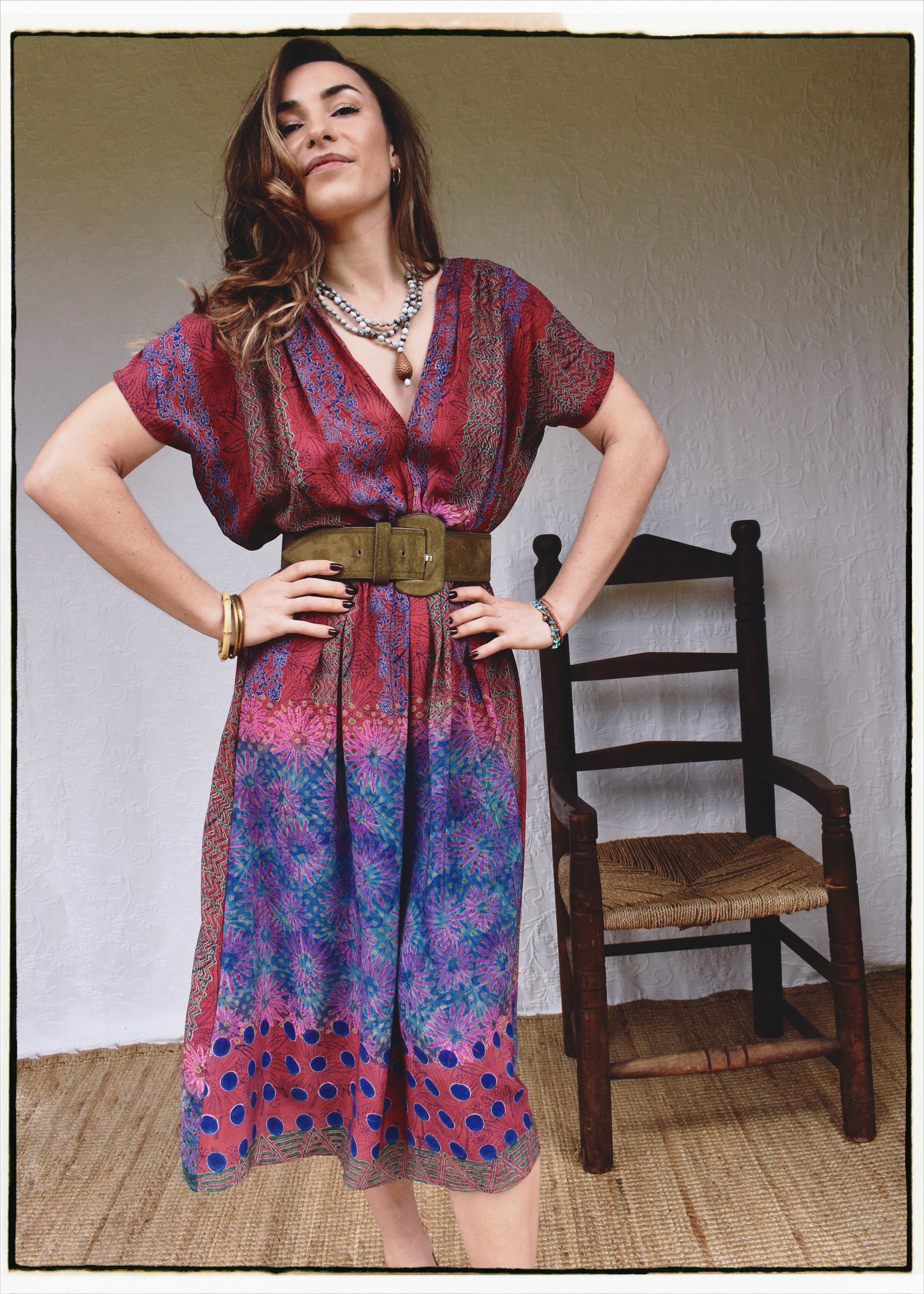 Protea Silk Crepe 1930&