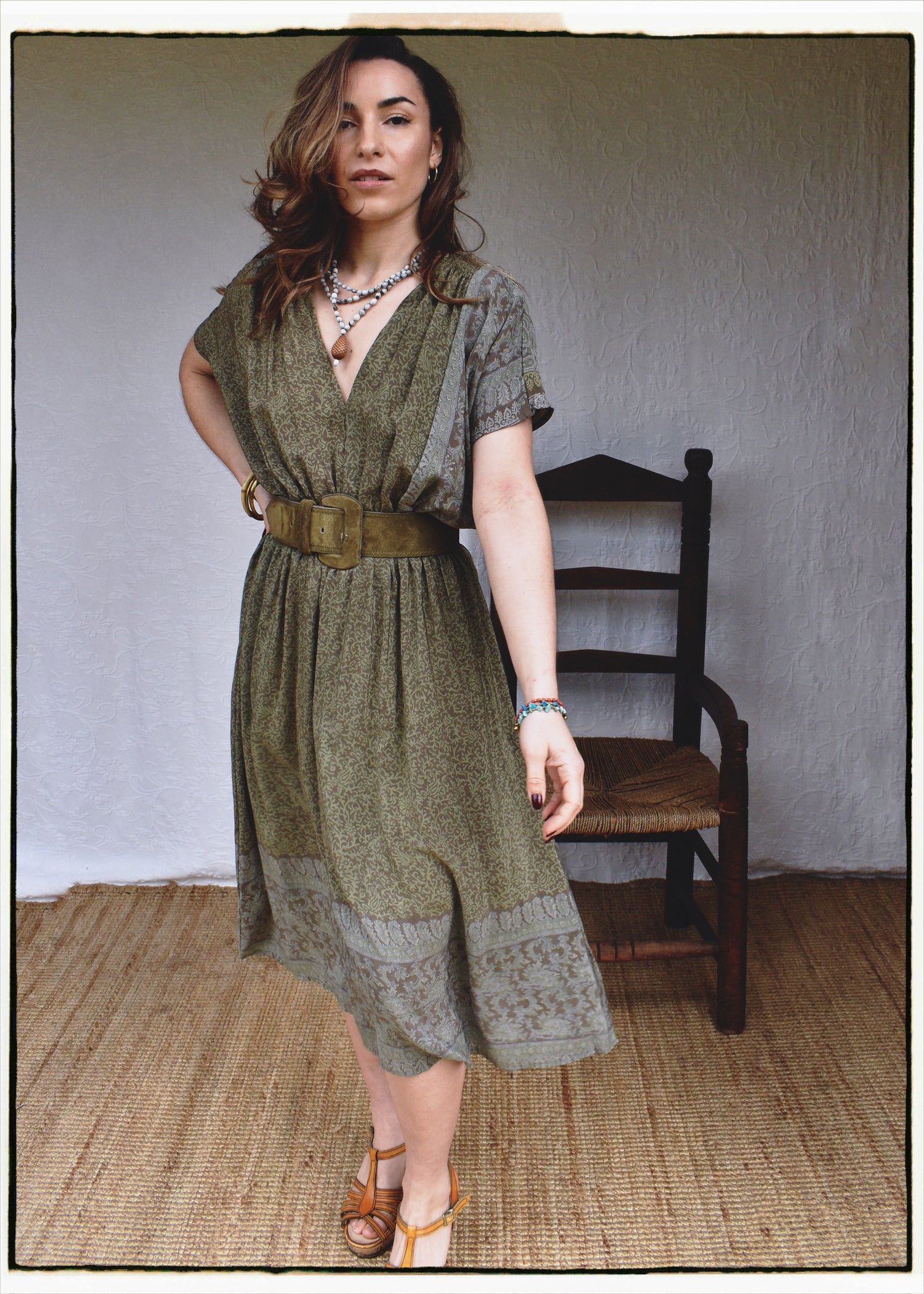 Protea Silk Crepe 1930&
