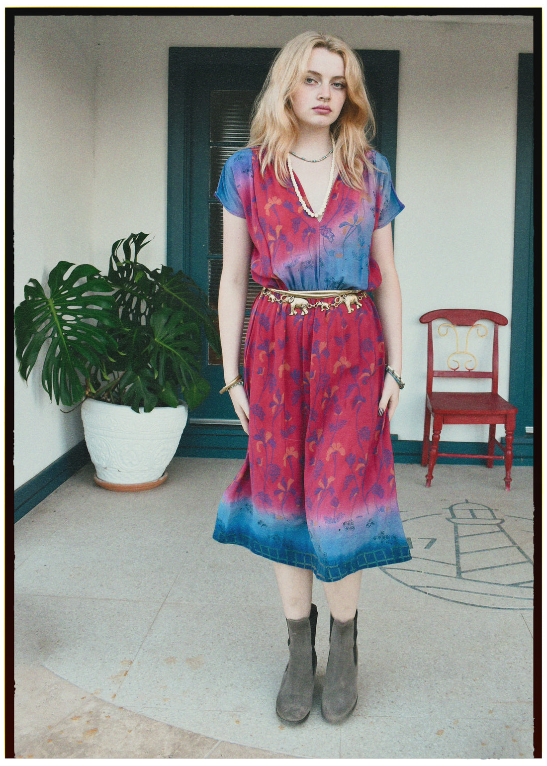Protea Silk Crepe 1930&