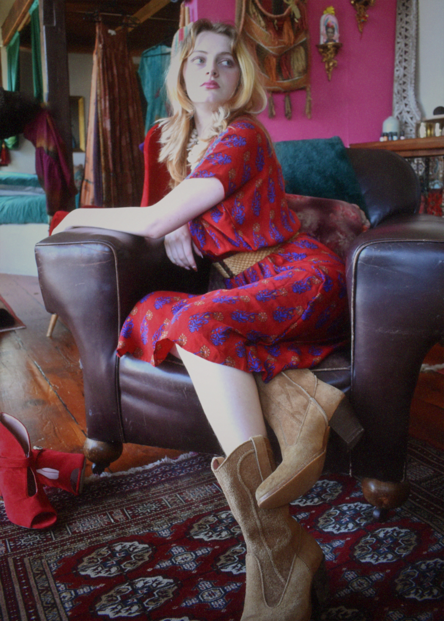 Protea Silk Crepe 1930&