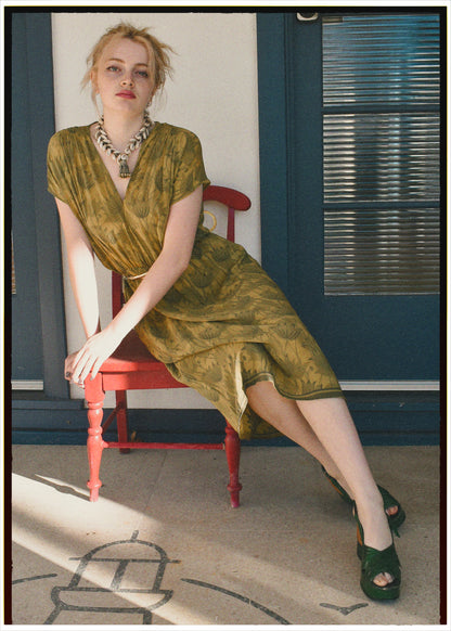 Protea Silk Crepe 1930&