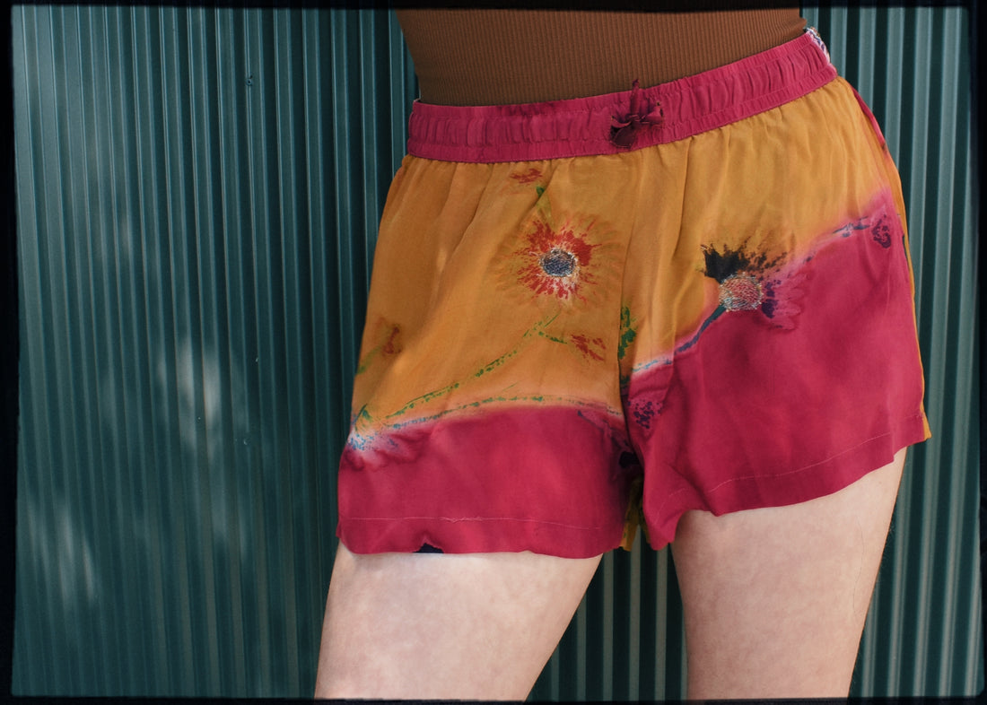 Fumaria Silk Shorts ~ Symphonic S