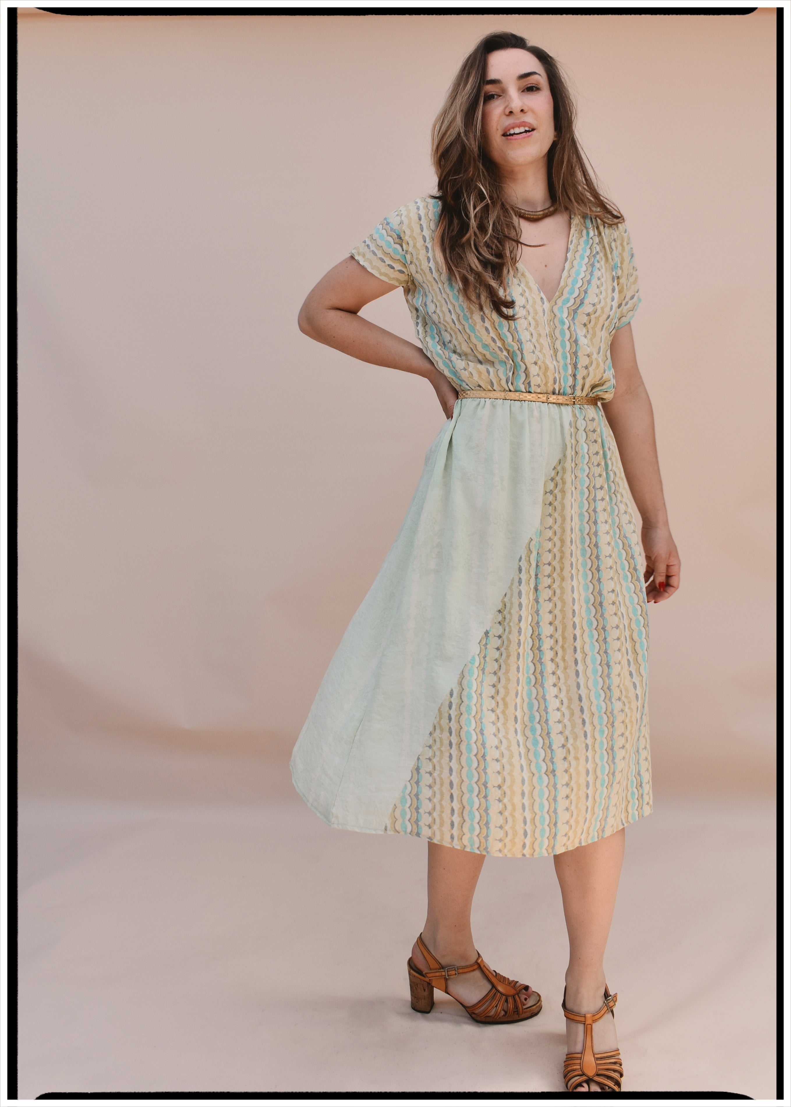 Protea Silk Crepe 1930&
