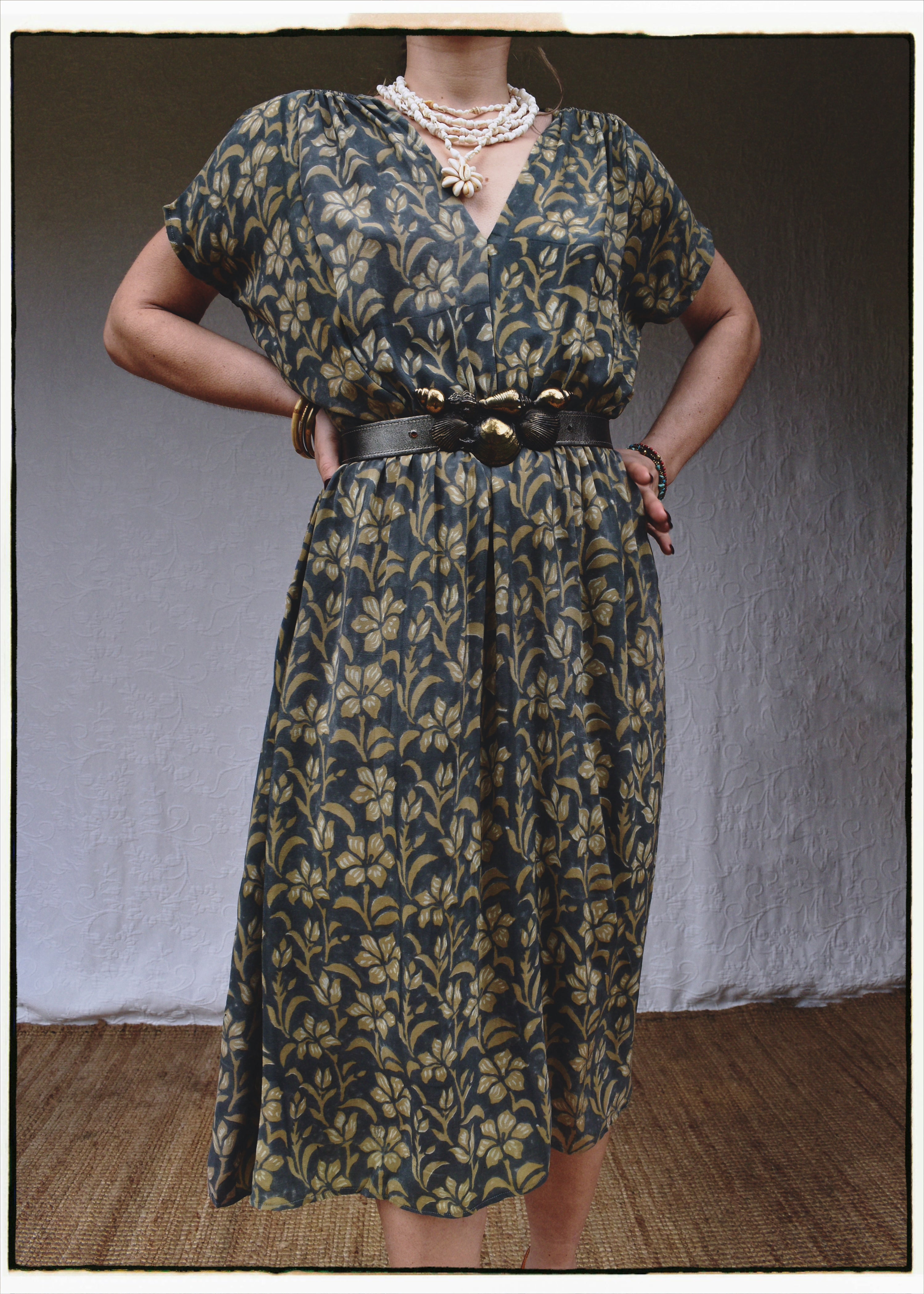 Protea Silk Crepe 1930&