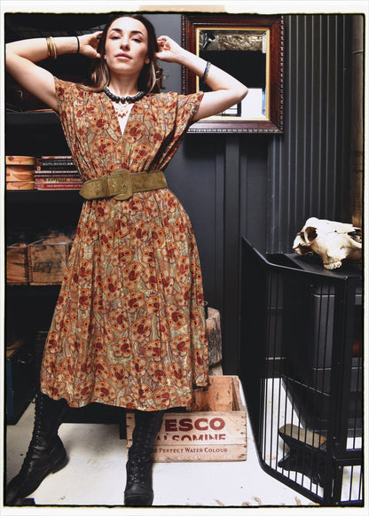 Protea Silk Crepe 1930&
