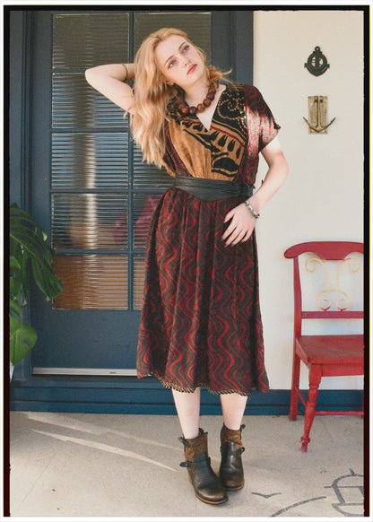 Protea Silk Crepe 1930&
