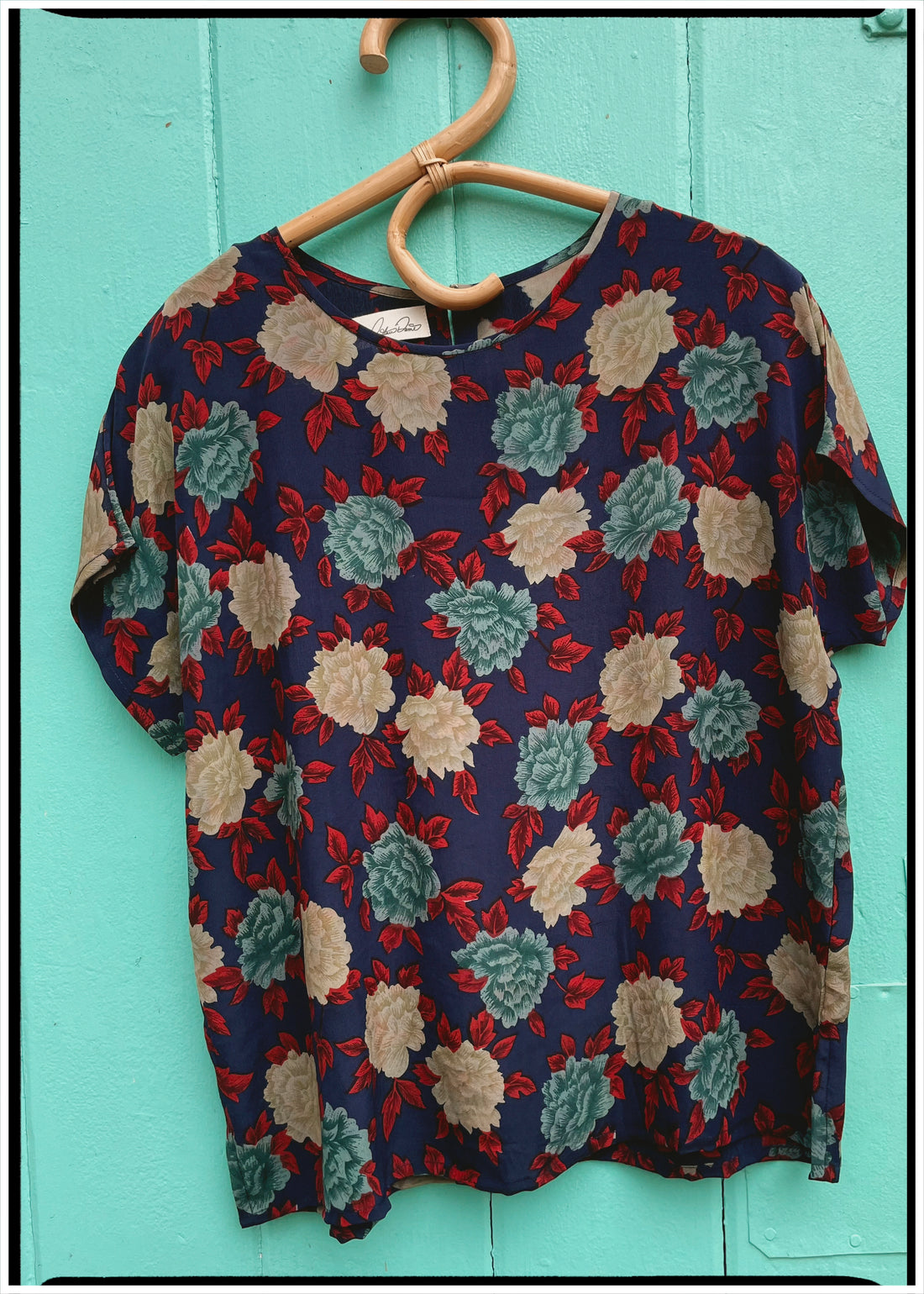 Viola Silk Crepe T-Shirt ~ Frankie M