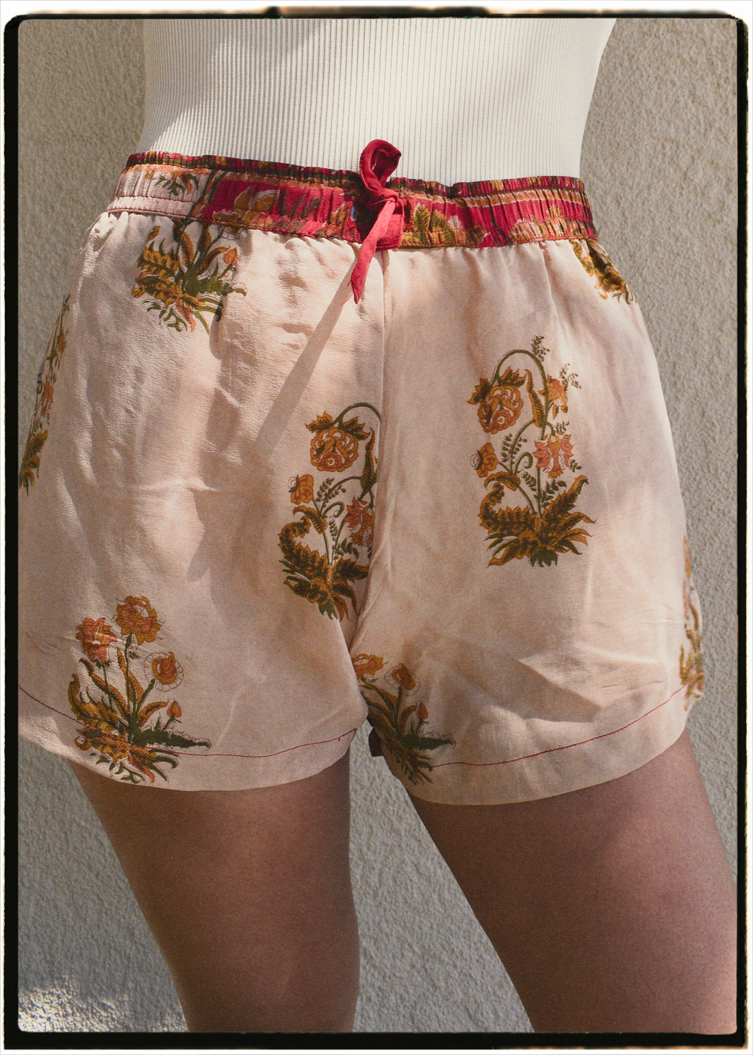 Fumaria Silk Shorts ~ Cuban S