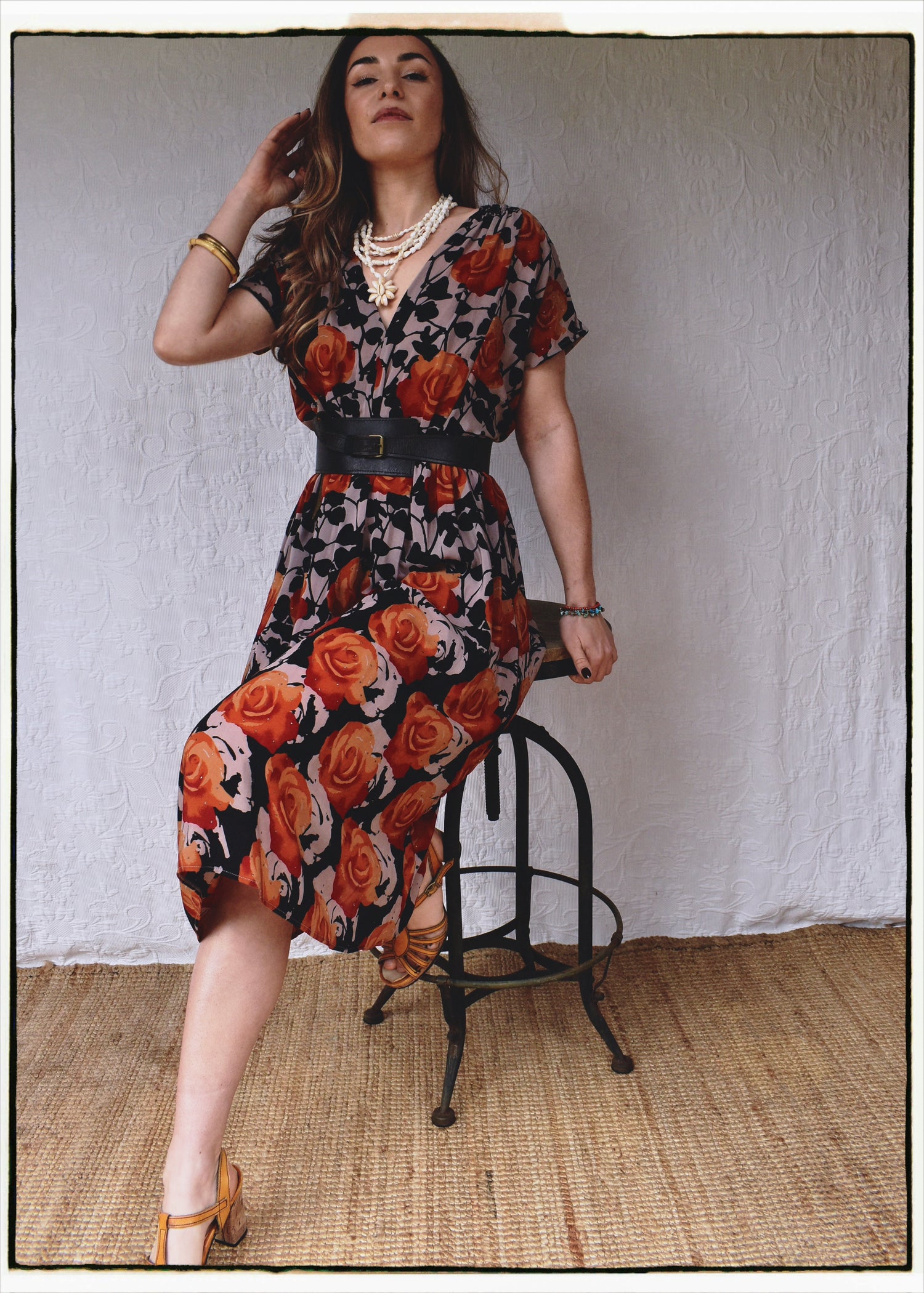 Protea Silk Crepe 1930&