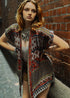 silk wrap shirt top blouse pyjama vintage bohemian repurposed saree sari