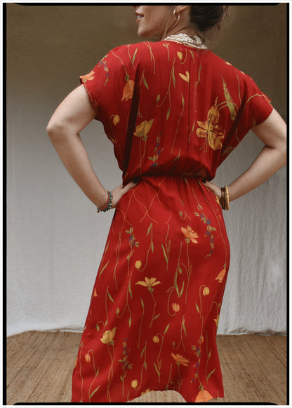 Protea Silk Crepe 1930&