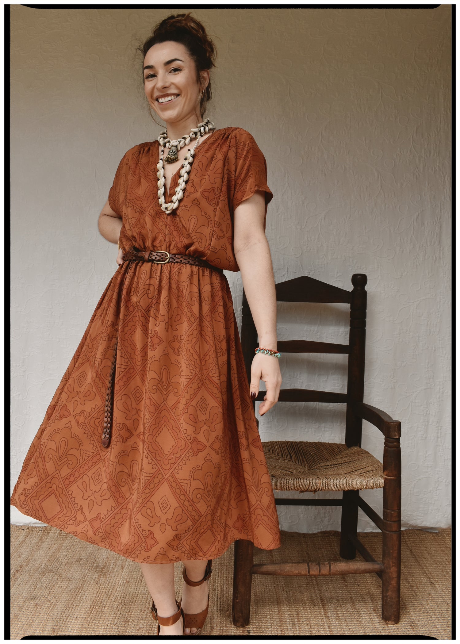 Protea Silk Crepe 1930&