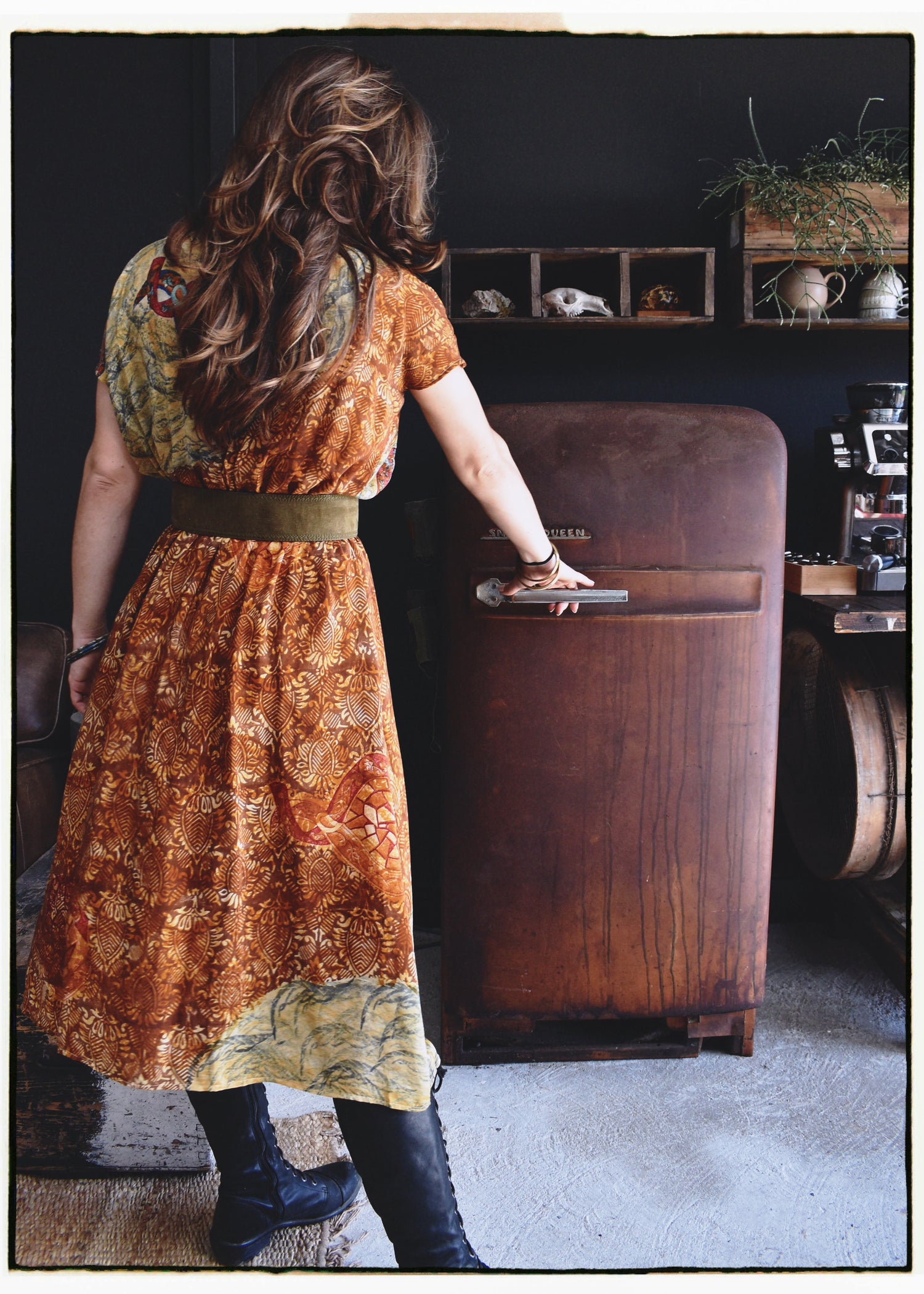 Protea Silk Crepe 1930&