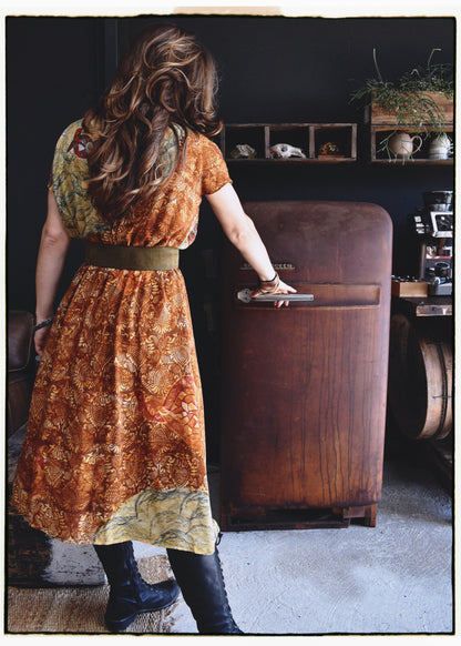 Protea Silk Crepe 1930&