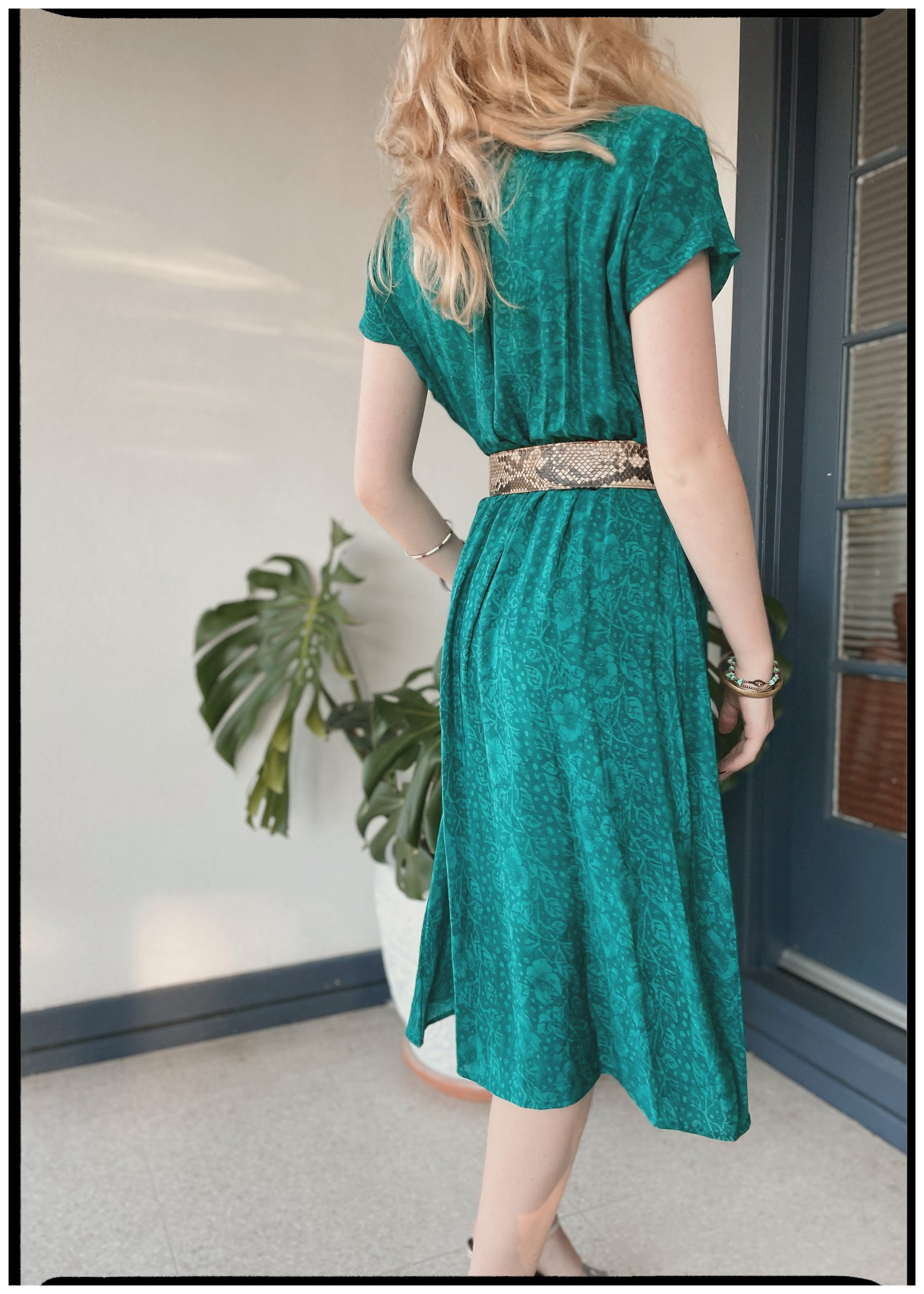 Protea Silk Crepe 1930&