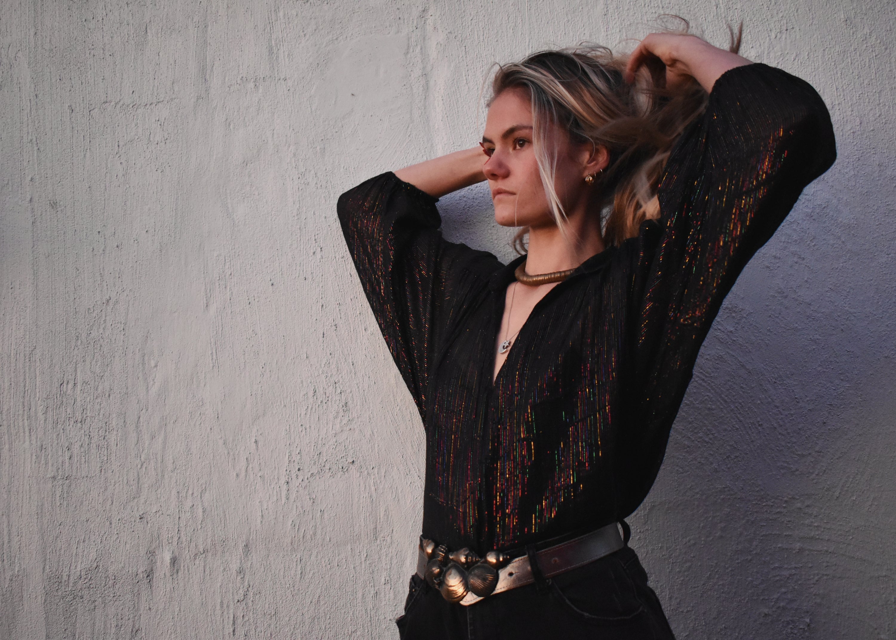 Phool quilted bodice hand block-print cotton muslin satin trim shirring elastic vintage bohemian hippy  boho chic chasing Unicorns Spell and the gypsy lurex rainbow pinstripe black Indian 