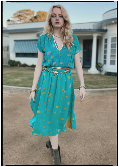 Protea Silk Crepe 1930&