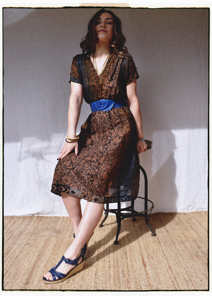 Protea Silk Crepe 1930&