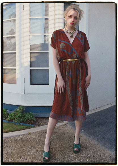 Protea Silk Crepe 1930&