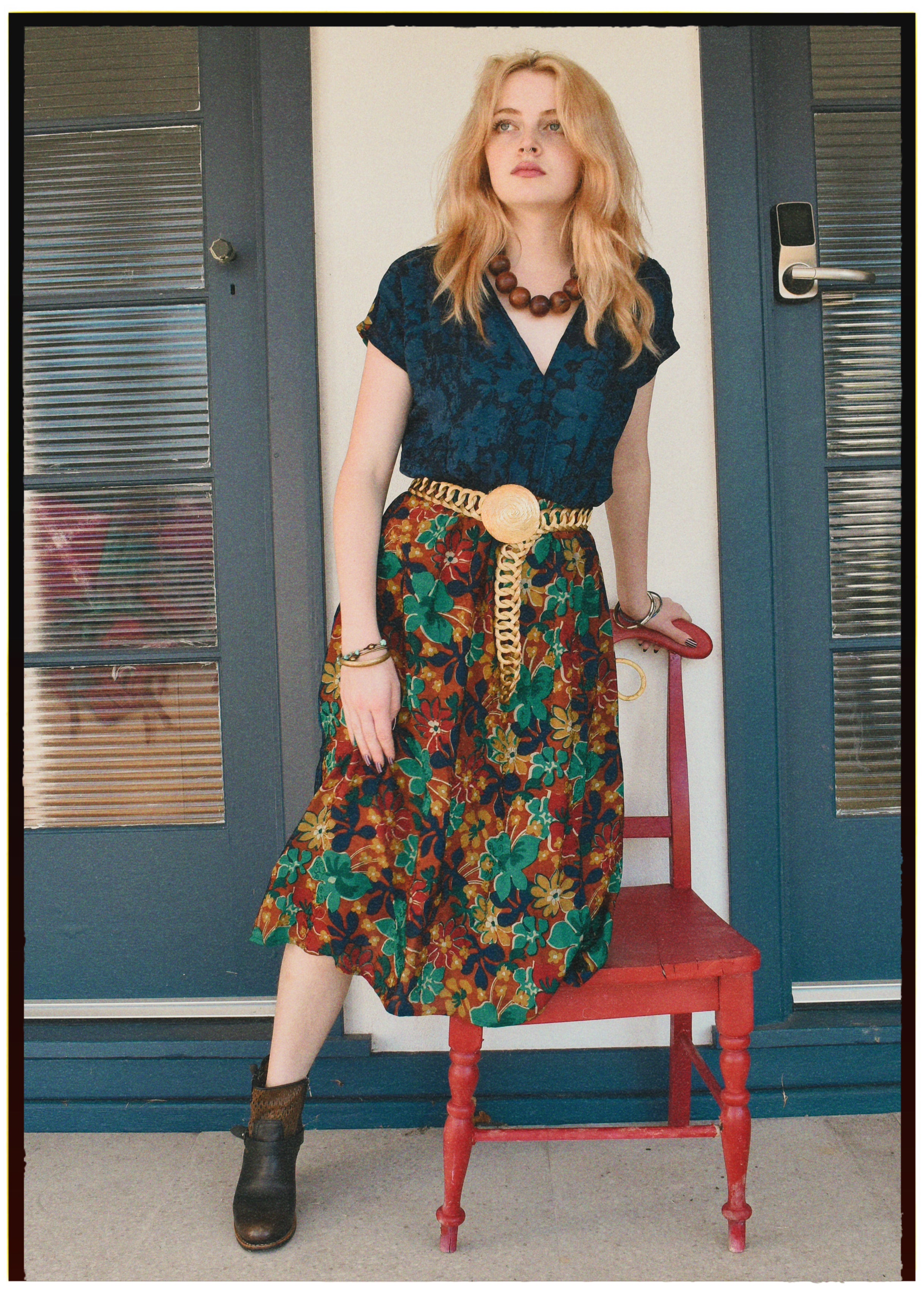 Protea Silk Crepe 1930&