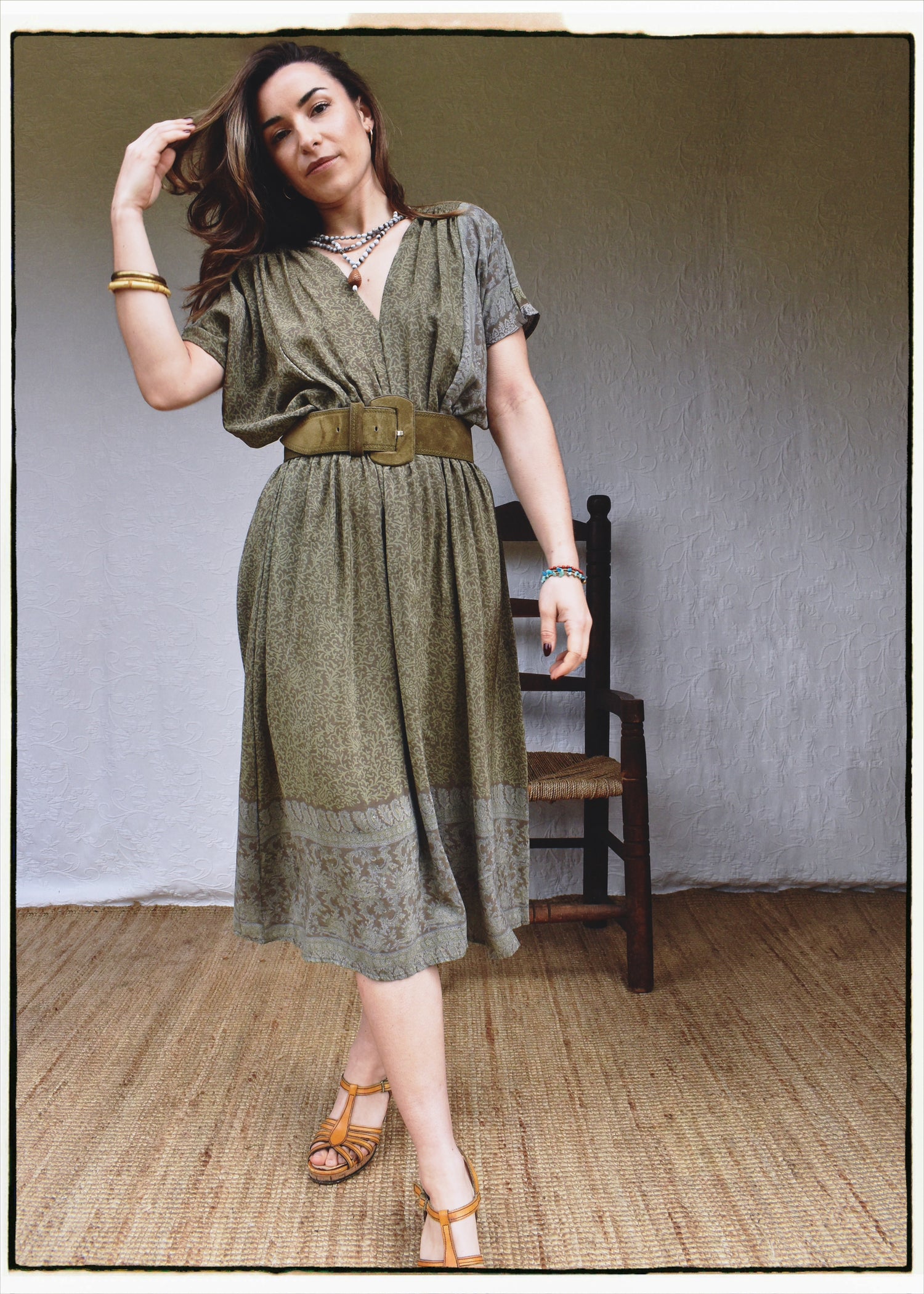 Protea Silk Crepe 1930&